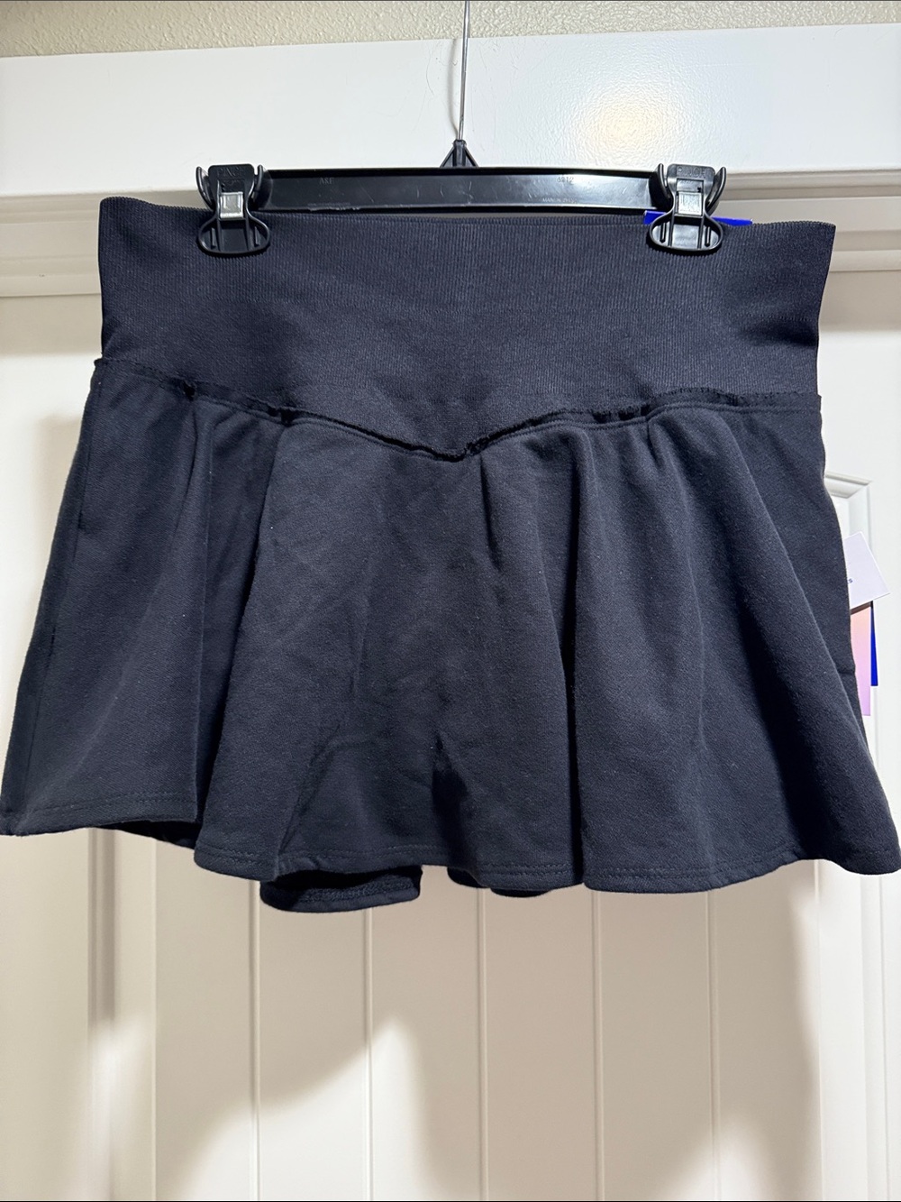 Black Women's Flared Skort
